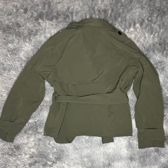 a new day Olive Double-Breasted Trench Coat - Picture 7 of 7